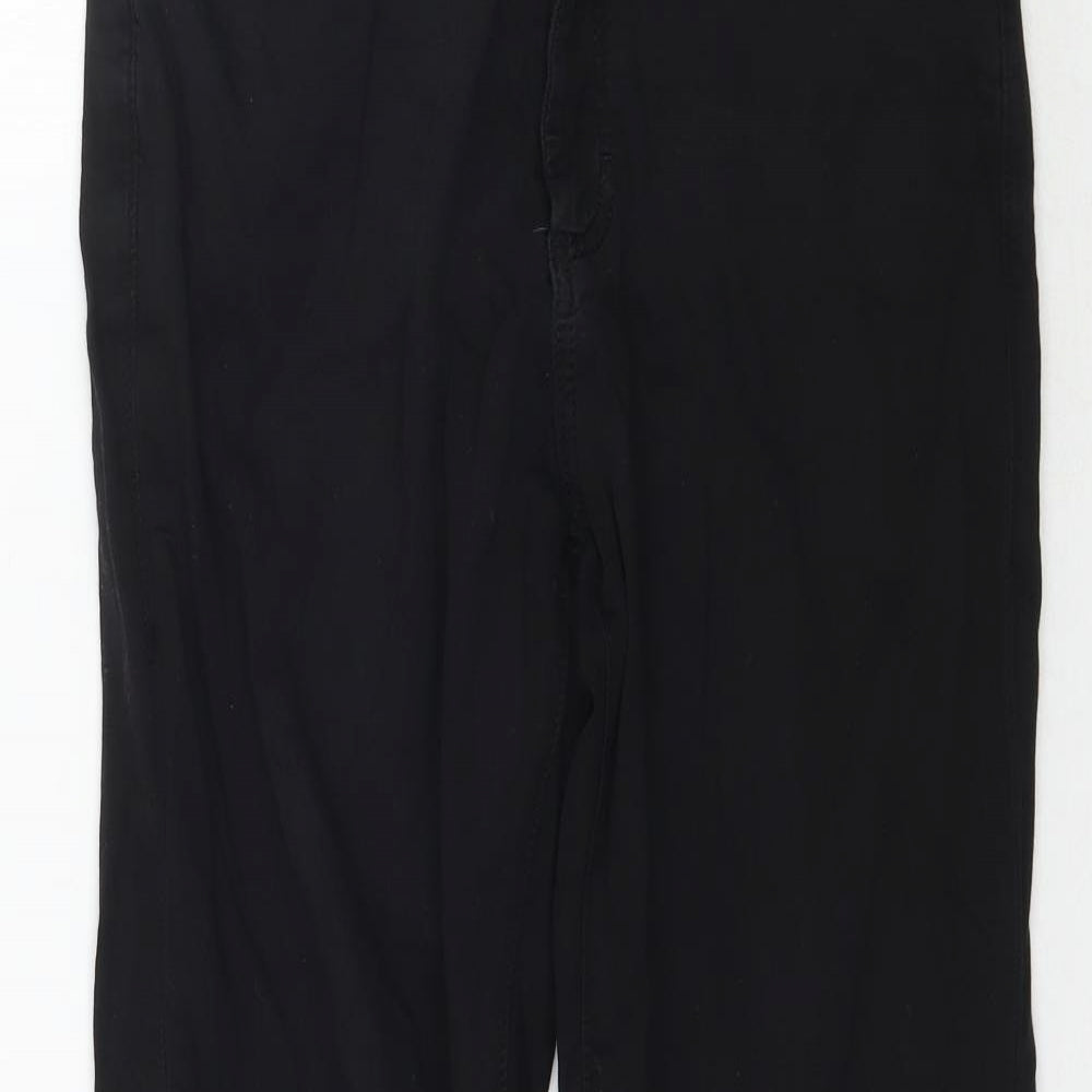 Topshop Womens Black  Denim Skinny Jeans Size 28 in L27 in