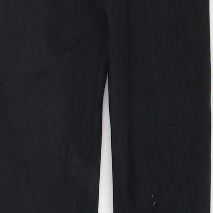Topshop Womens Black  Denim Skinny Jeans Size 28 L30 in