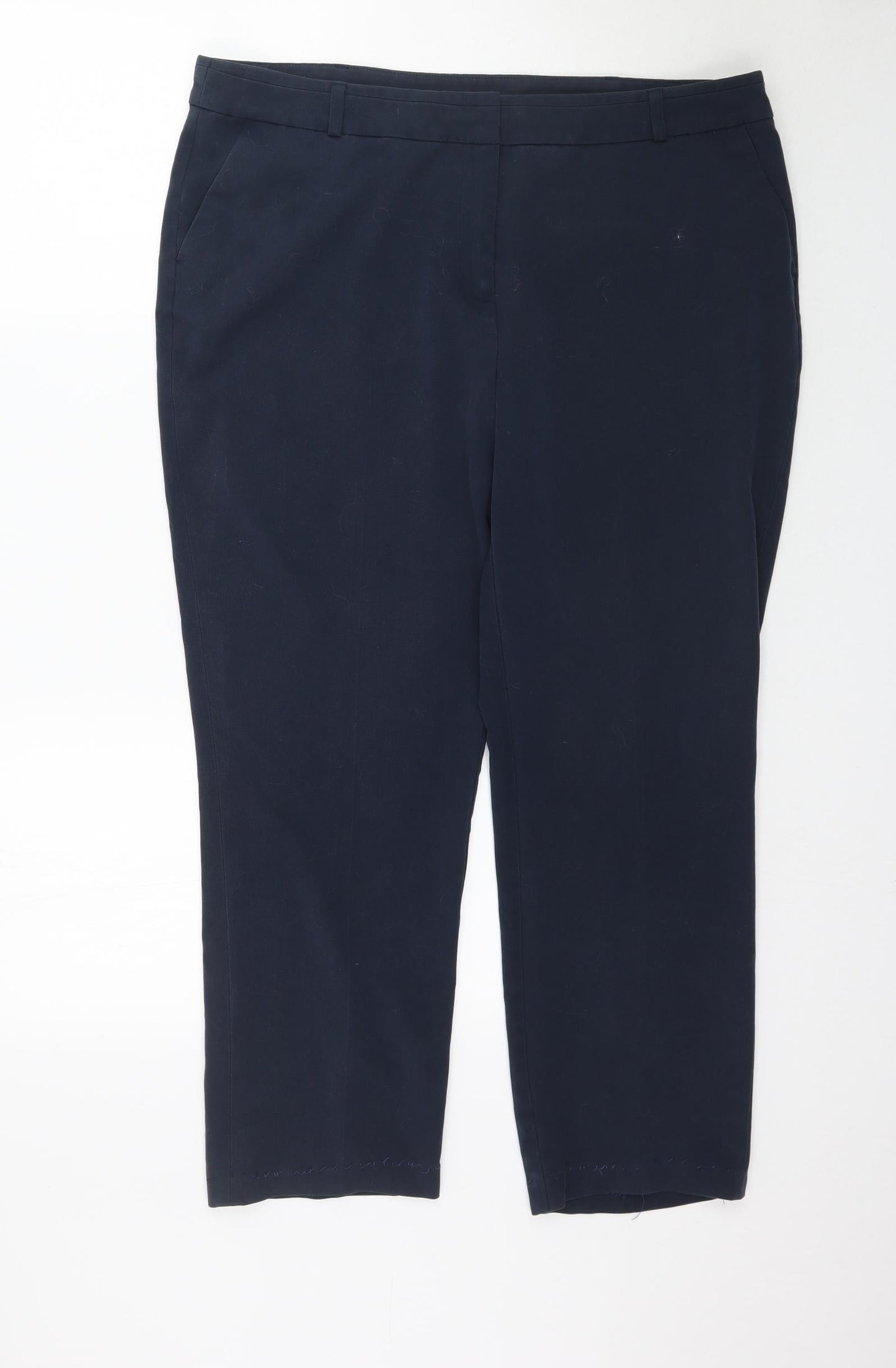 TU Womens Blue   Trousers  Size 16 L26 in