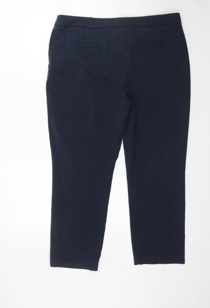 TU Womens Blue   Trousers  Size 16 L26 in