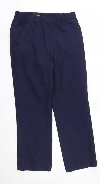 Jermyn street Womens Blue   Trousers  Size 10 L27 in