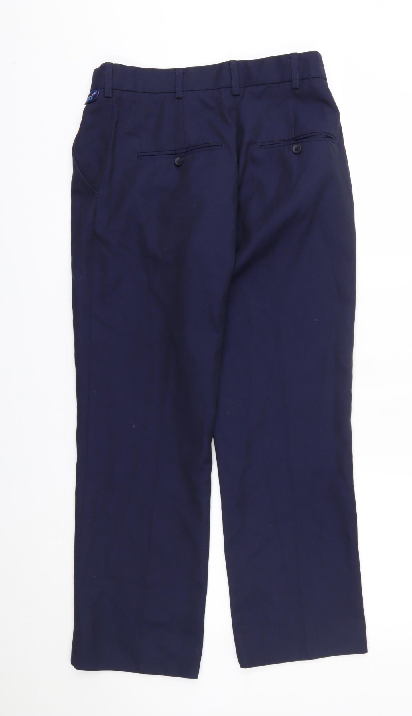Jermyn street Womens Blue   Trousers  Size 10 L27 in