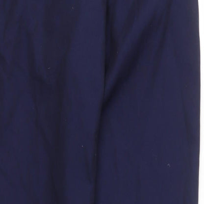 Jermyn street Womens Blue   Trousers  Size 10 L27 in