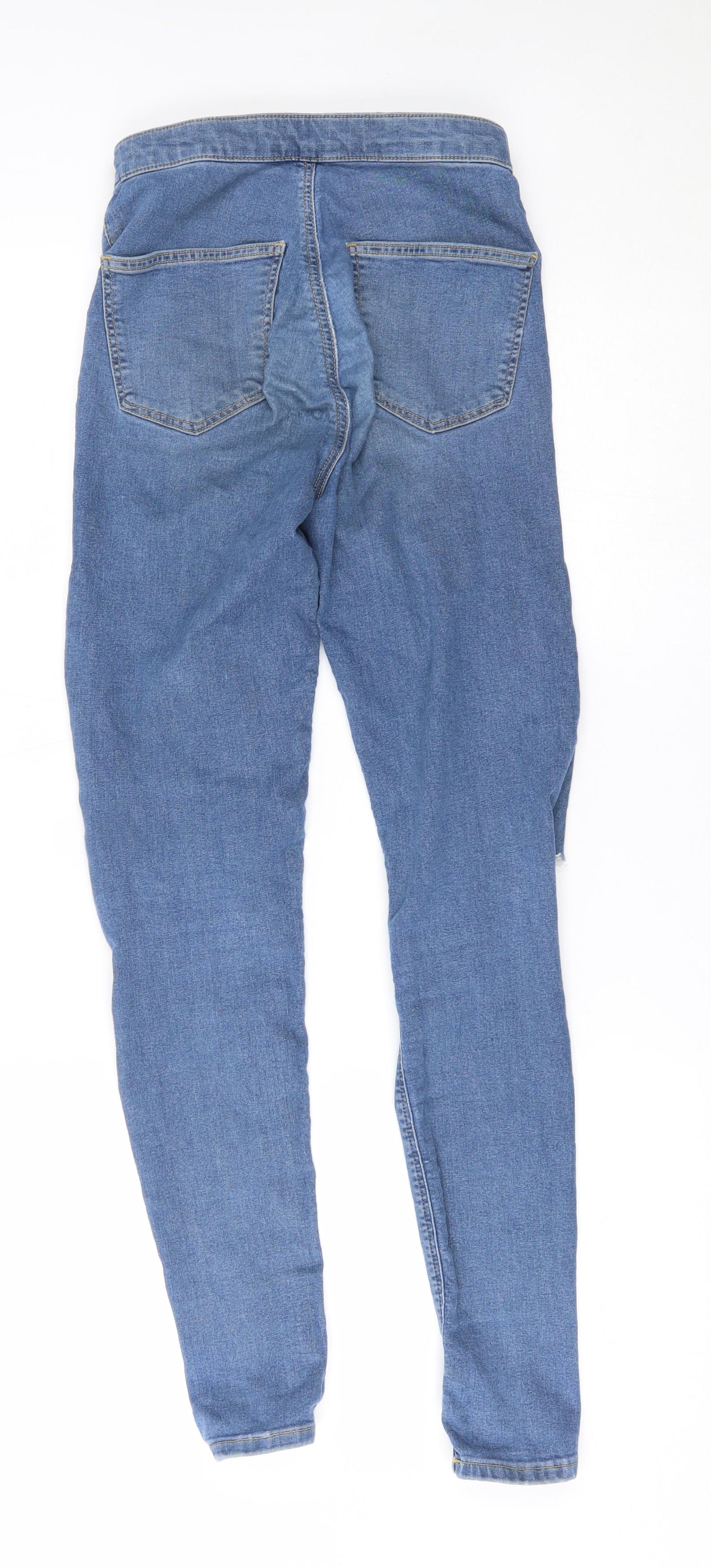 Topshop Womens Blue   Skinny Jeans Size 28 L34 in