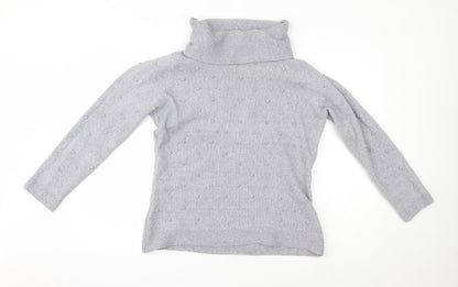 Womens UK Size L anna rose Grey Pullover Jumper