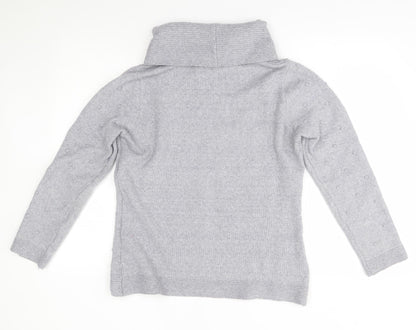 Womens UK Size L anna rose Grey Pullover Jumper