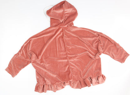 new collection Womens Pink   Pullover Hoodie One Size  - loungewear