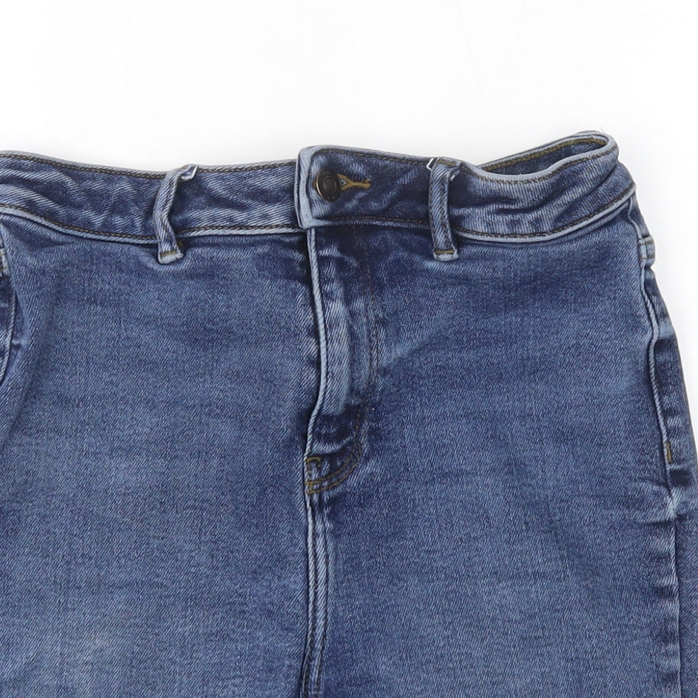 F&F Womens Blue   Bermuda Shorts Size 10