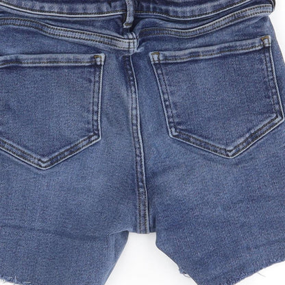 F&F Womens Blue   Bermuda Shorts Size 10