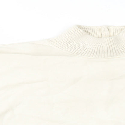 Primark Womens Ivory   Pullover Jumper Size 2XS  - cropped