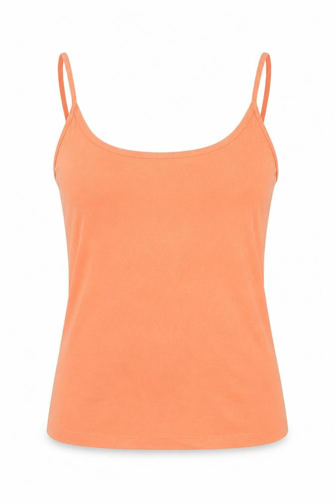 Womens UK Size 6 NEXT Orange Basic Tank