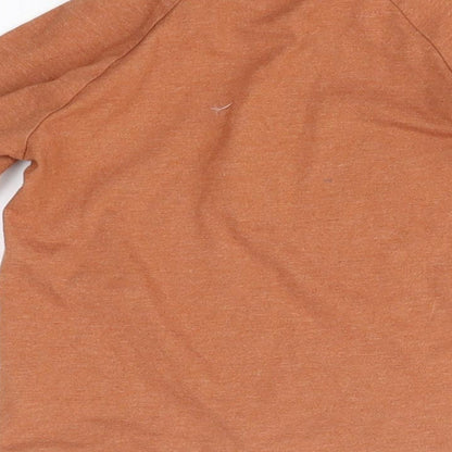 George Baby Orange   Basic T-Shirt Size 12-18 Months  - explore dream play