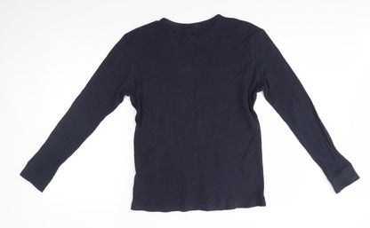 H&M Mens Blue   Pullover Jumper Size M