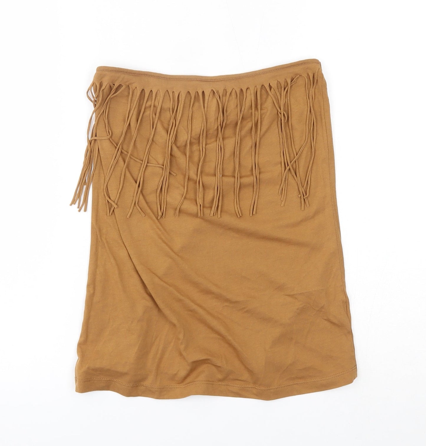 Womens UK Size 12 New Look Brown Basic Tank