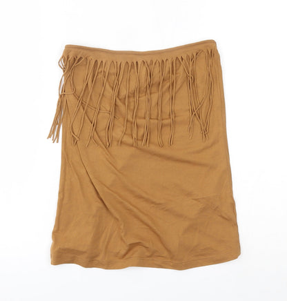 Womens UK Size 12 New Look Brown Basic Tank