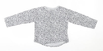 NEXT Boys Grey Animal Print  Basic T-Shirt Size 5-6 Years