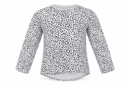 Front view of Next boys’ grey animal print basic t-shirt, size 5-6, years