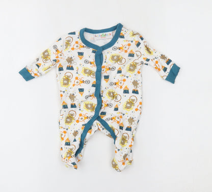 lily & jack Baby White    One Piece Size Newborn