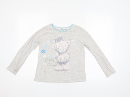 ME TO YOU Girls Grey   Top Pyjama Set Size 11-12 Years