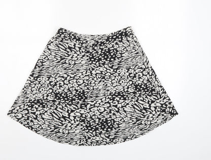George Womens Multicoloured Animal Print  A-Line Skirt Size 12