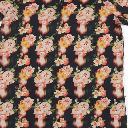 Golddigga Womens Multicoloured Floral  Pinafore/Dungaree Dress