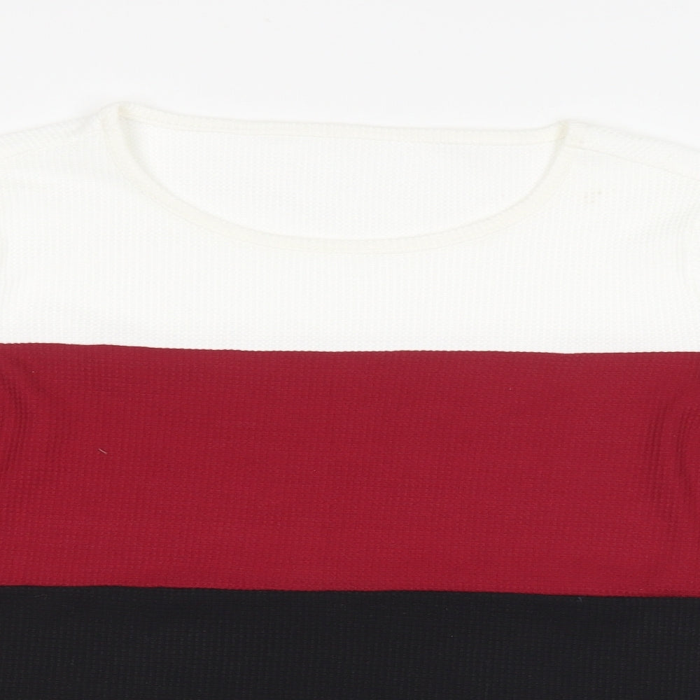Womens UK Size M Preworn Multicoloured Pullover Jumper