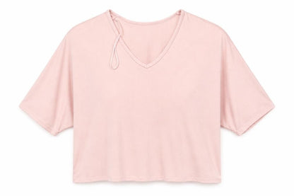 Womens UK Size M New Look Pink Basic Blouse