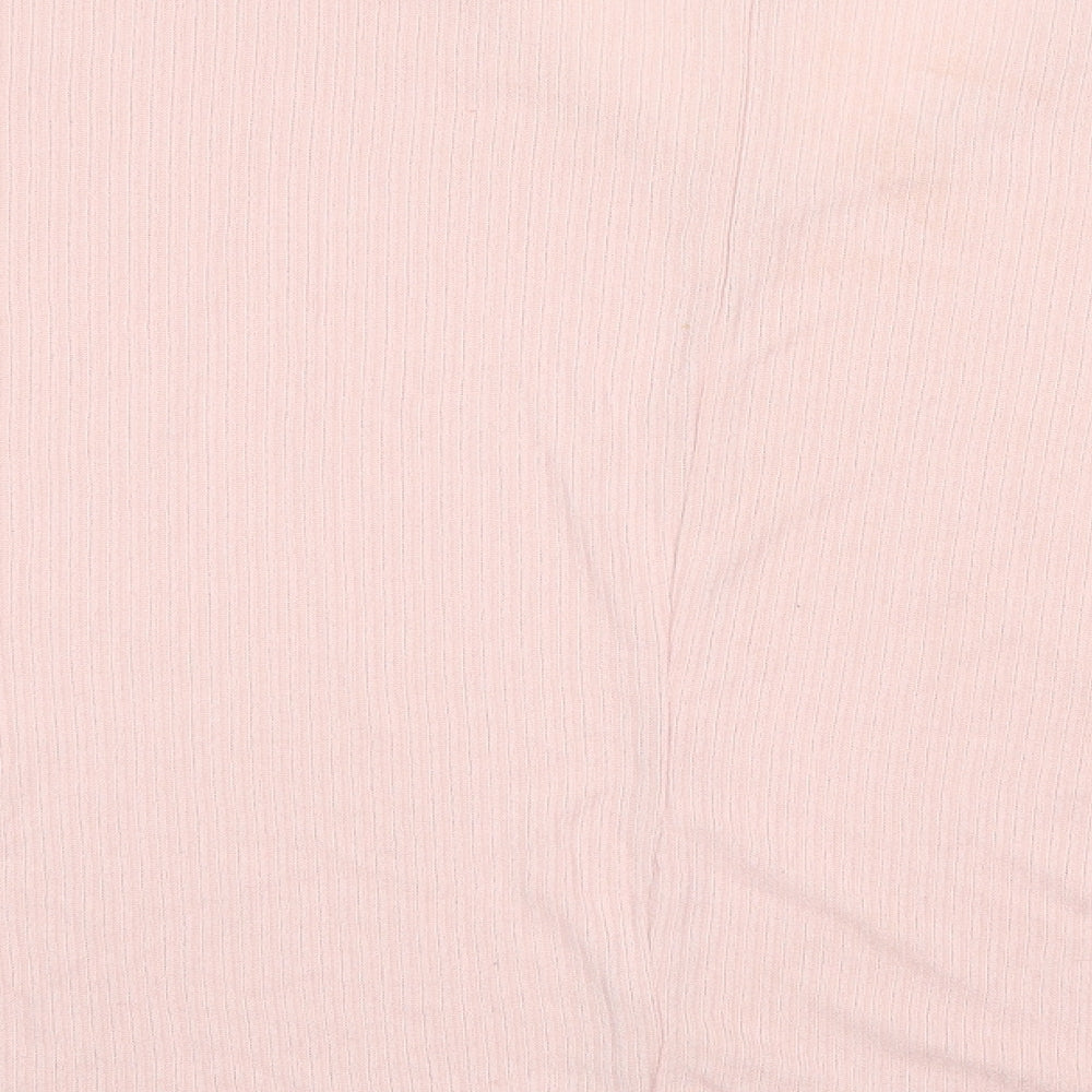 Womens UK Size M New Look Pink Basic Blouse