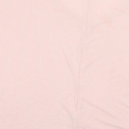 Womens UK Size M New Look Pink Basic Blouse