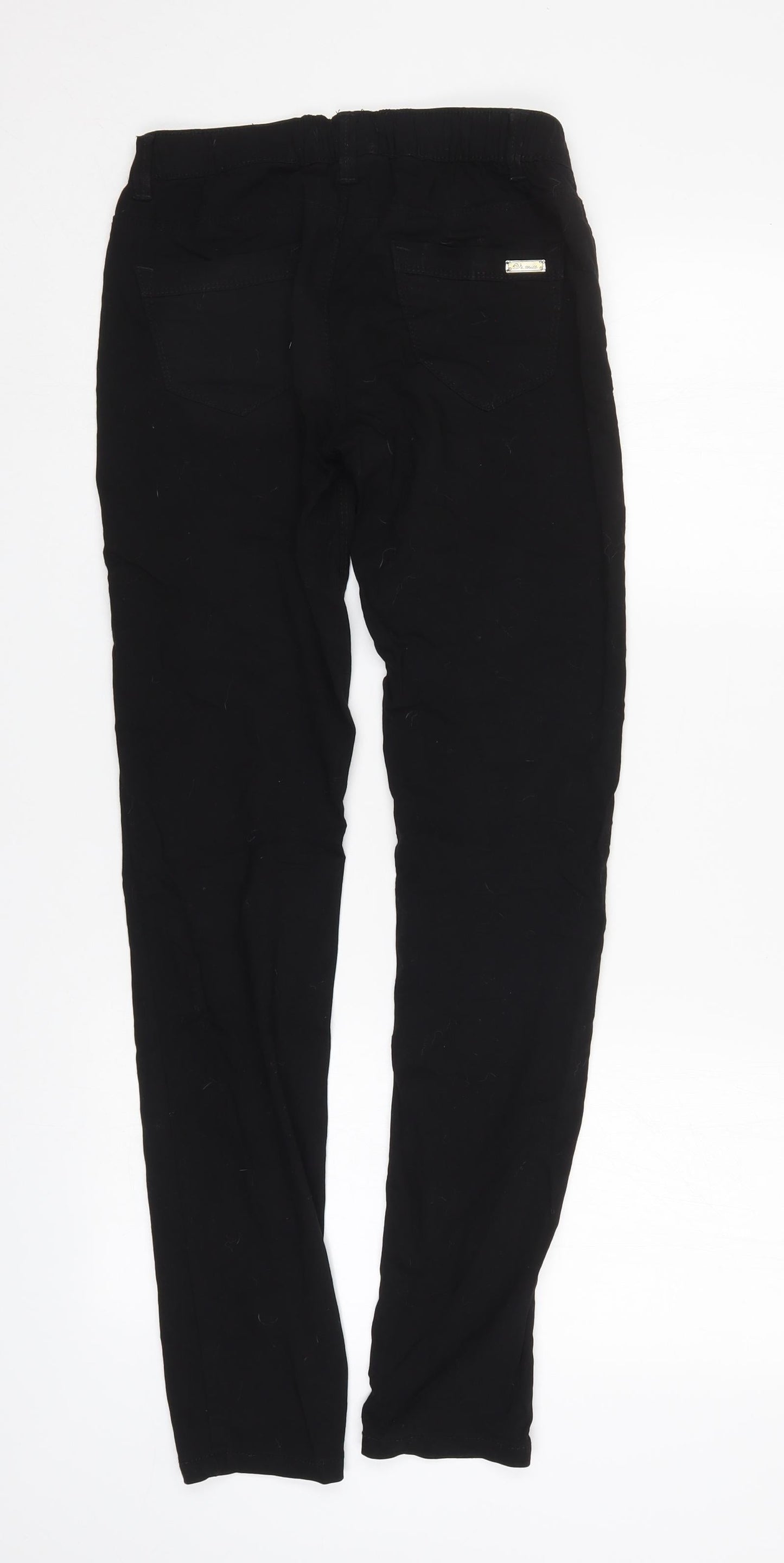 Quiz Womens Black   Straight Jeans Size 10 L30 in