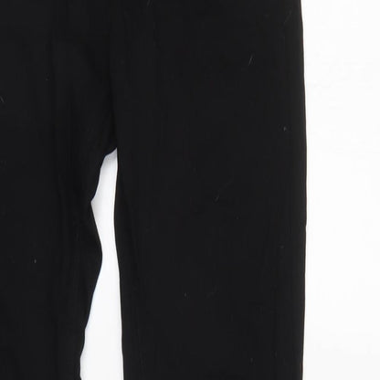 Quiz Womens Black   Straight Jeans Size 10 L30 in