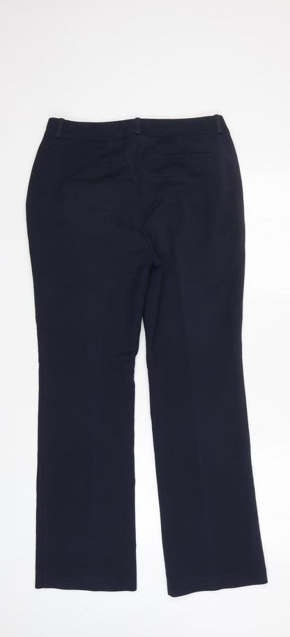 Womens UK Size 12 M&S Regular Fit  Blue Trousers