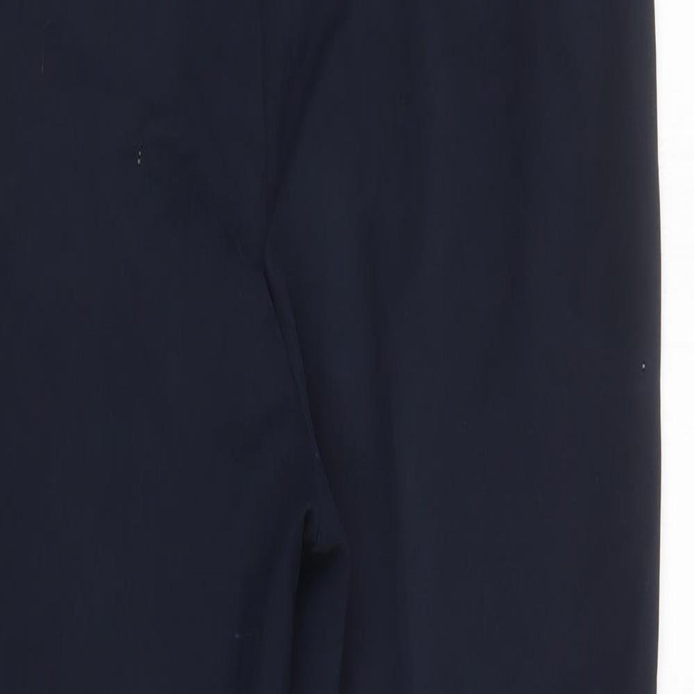 Womens UK Size 12 M&S Regular Fit  Blue Trousers