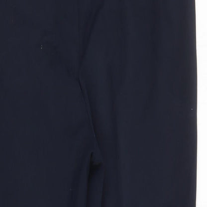 Womens UK Size 12 M&S Regular Fit  Blue Trousers