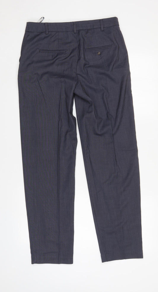 Womens UK Size 8 M&S Regular Fit  Grey Trousers