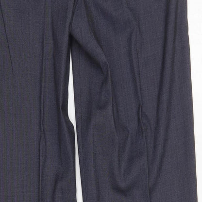 Womens UK Size 8 M&S Regular Fit  Grey Trousers