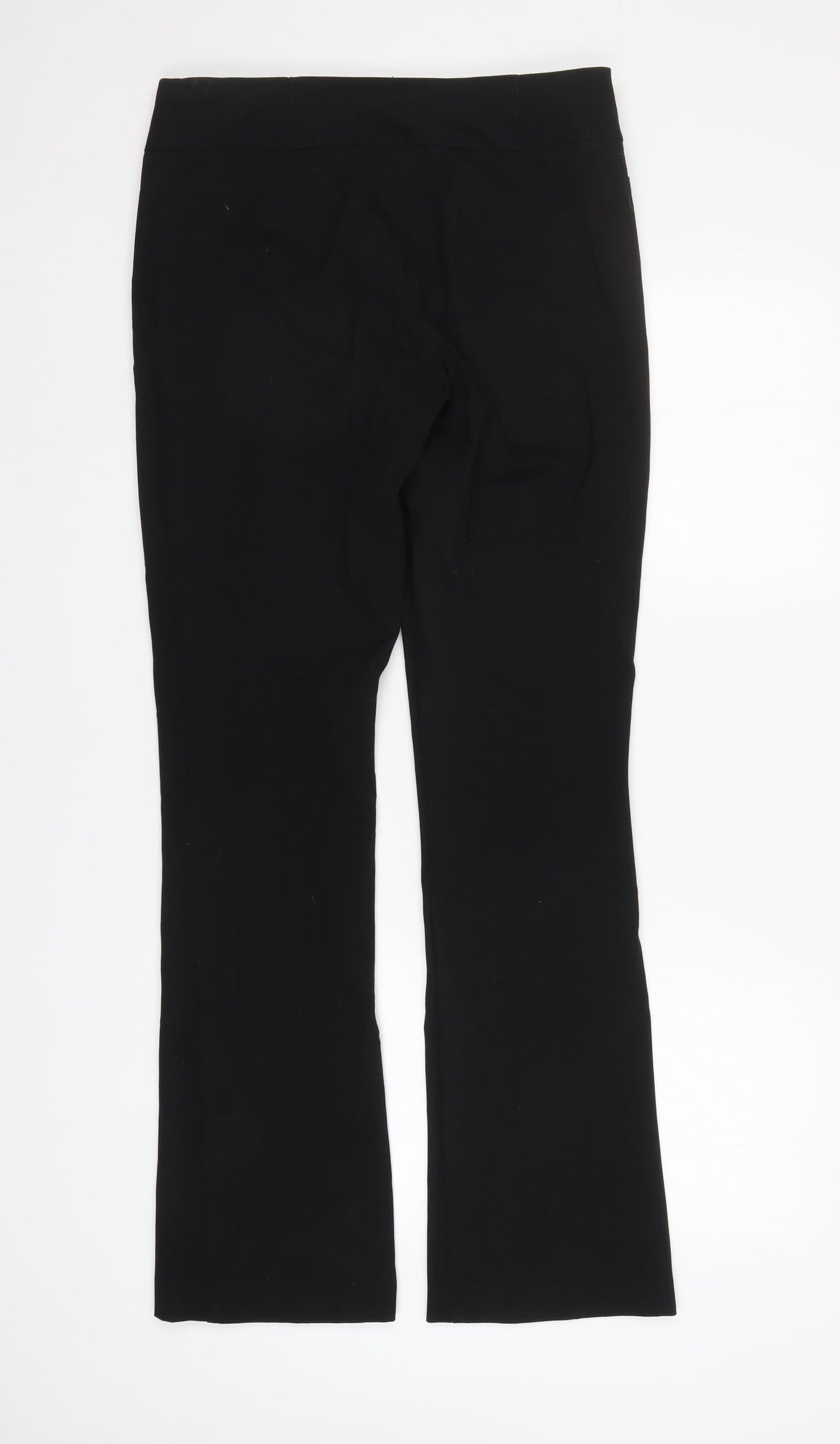 Womens UK Size 10 Next Regular Fit  Black Trousers