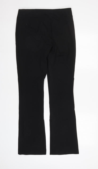 Womens UK Size 10 Next Regular Fit  Black Trousers