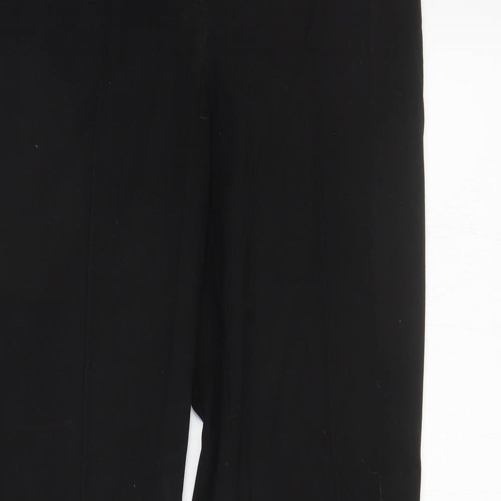 Womens UK Size 10 Next Regular Fit  Black Trousers