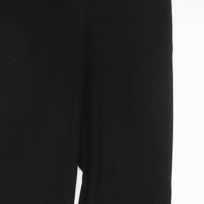 Womens UK Size 10 Next Regular Fit  Black Trousers