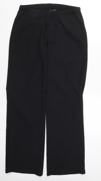 James & Nicholson Womens Black   Trousers  Size M L31 in
