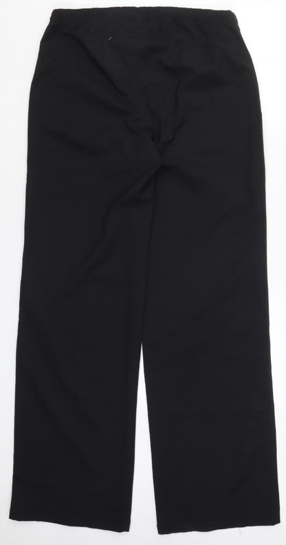 James & Nicholson Womens Black   Trousers  Size M L31 in