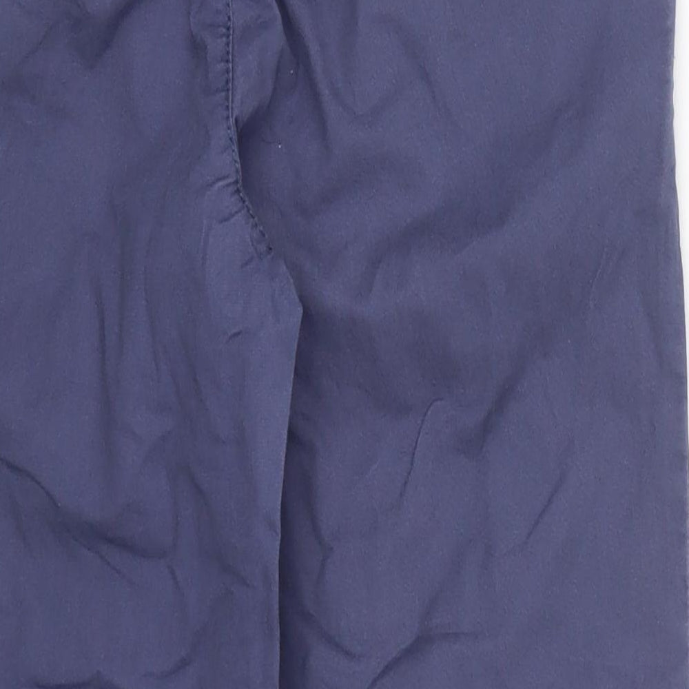 Womens UK Size 6 Esprit Regular Fit Cropped Blue Trousers