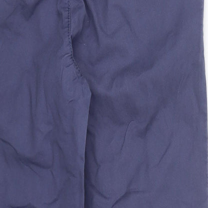 Womens UK Size 6 Esprit Regular Fit Cropped Blue Trousers