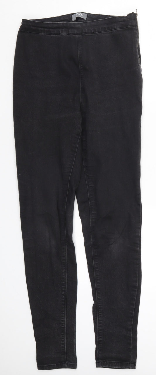 Dorothy Perkins Womens Black  Denim Jegging Jeans Size 10 L30 in
