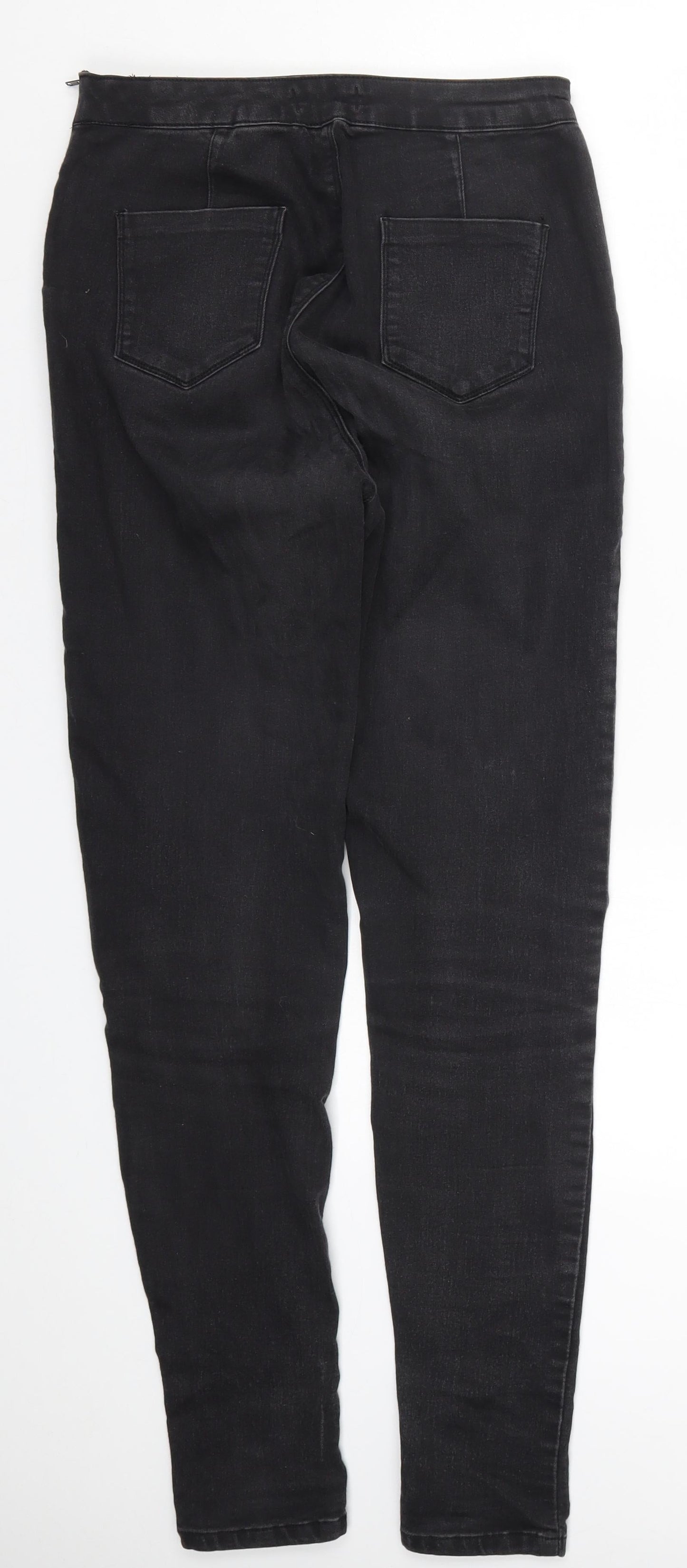 Dorothy Perkins Womens Black  Denim Jegging Jeans Size 10 L30 in