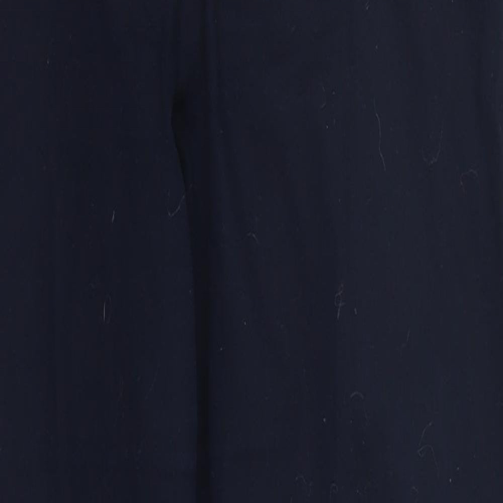 Womens UK Size 10 H&M Regular Fit  Blue Trousers