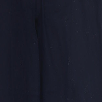 Womens UK Size 10 H&M Regular Fit  Blue Trousers