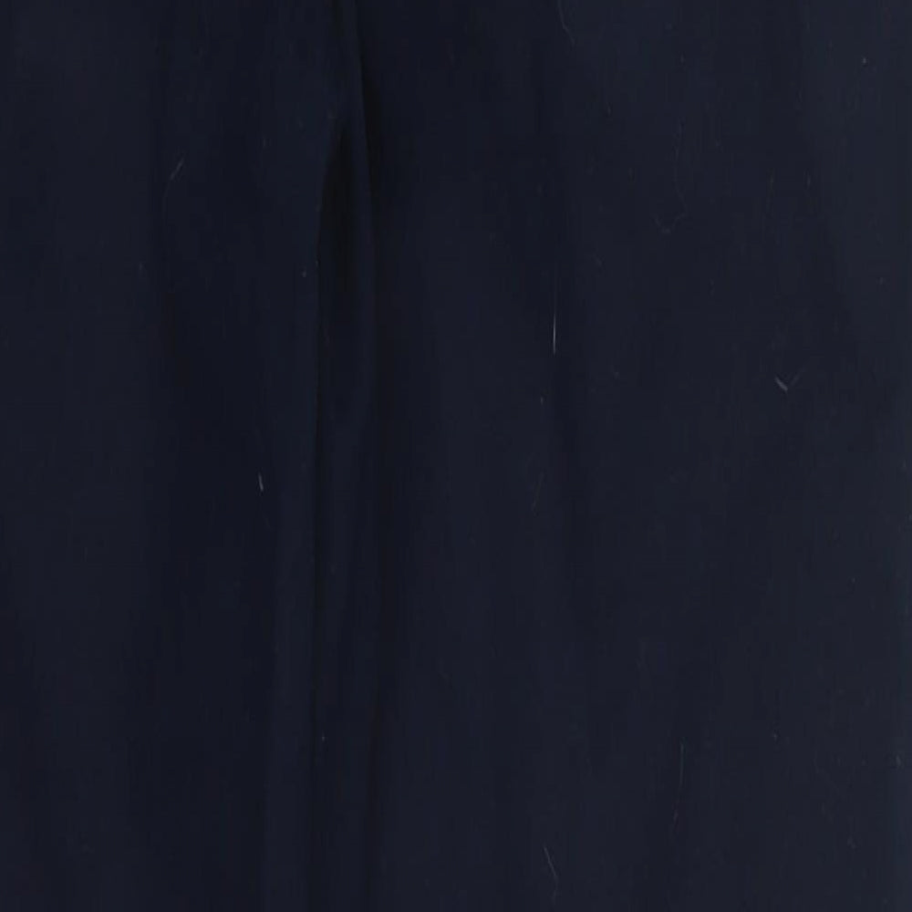 Womens UK Size 10 H&M Regular Fit  Blue Trousers