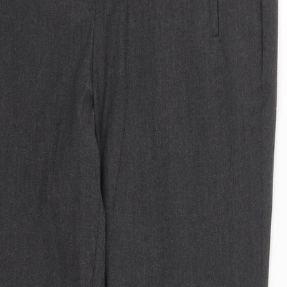 Womens UK Size 32 in Marks and Spencer Regular Fit  Grey Trousers